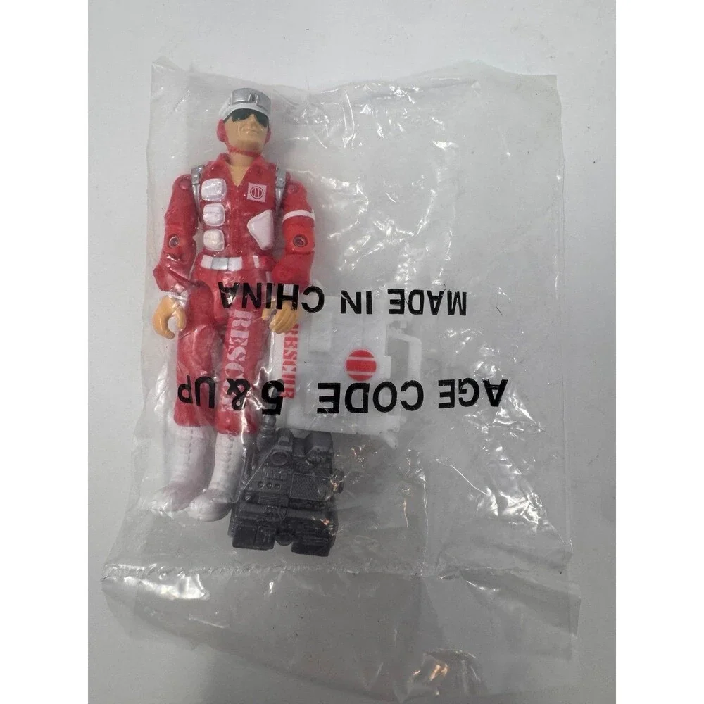 1991 Hasbro GI Joe Lifeline Mail-In Figure Sealed Bag 100% Complete